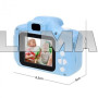Цифровой детский фотоаппарат X200 Smart Kids Camera розовый